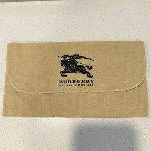 BURBERRY Authentic Prorsum logo wallet dust bag